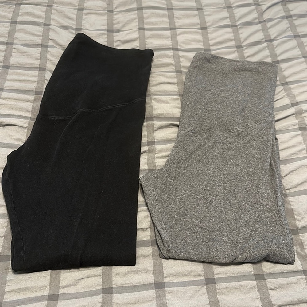 Overbelly maternity leggings